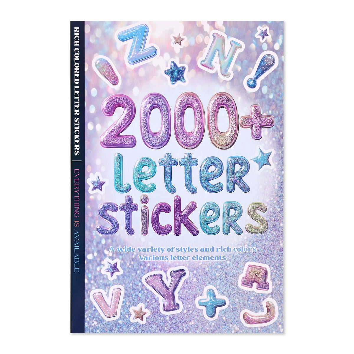 2000 Letter Sticker Book
